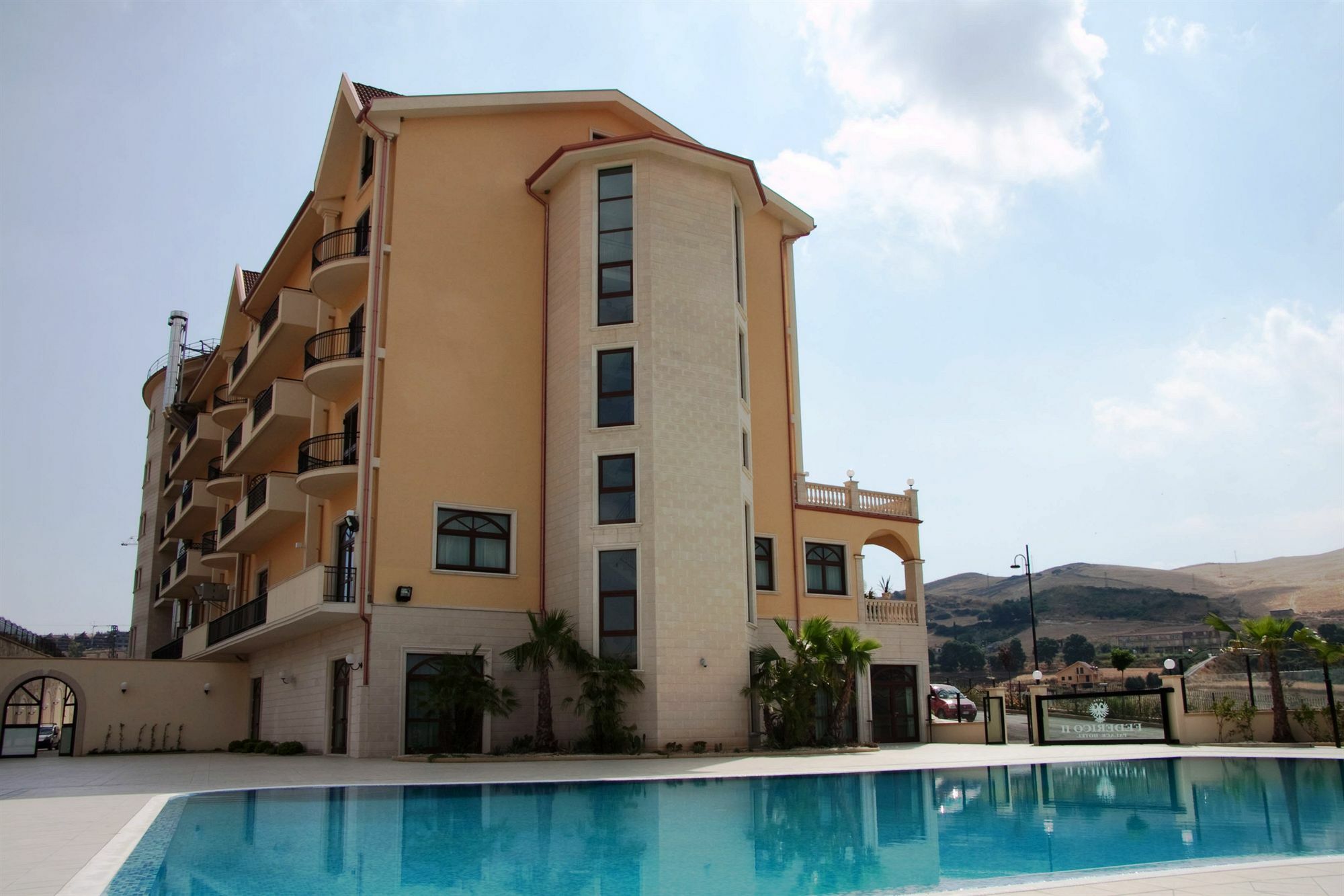 Hotel Federico II Enna Exterior photo